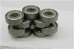 10 Bearing 3x8x3 Stainless Steel Shielded Miniature Ball