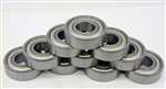 10 Unflanged Shielded Slot Car Bearing 1/8"x1/4" inch 