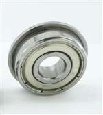 8x16x6 Flanged Bearing Shielded Stainless Steel Miniature