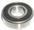 FR188-2RS Flanged Sealed Bearing 1/4"x1/2"x3/16" inch Ball 
