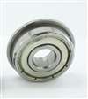 Flanged Shielded 3/16"x3/8"x5/32" inch Miniature Ball 