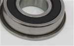 Flanged Bearing SFR156-2RS 3/16"x5/16"x1/8" inch Ceramic 