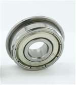 SMF104ZZ Flanged Bearing Stainless Steel Shielded 4x10x4