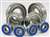 Set of 8 Bearing KTM 300 MXC (2002) Ball Bearings