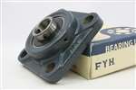 UCF202 FYH Square Flanged 15mm inner Diameter Mounted