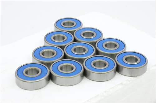 Tamiya 1280 Rubber Sealed Ball Bearings 25PCS Blue 8x12x3.5 MR128-2RS 8*12*3.5 
