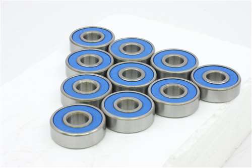 10 8x14 Inoxydable 8x14x4 Miniature boule en acier DEEP GROOVE Radial ball bearings 