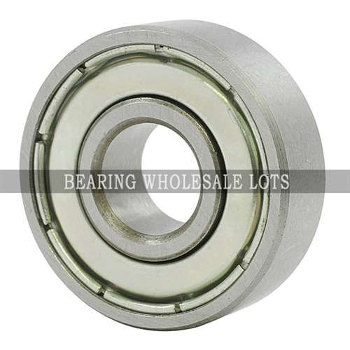 1x S6008-2RS Ball Bearing 40mm x 68mm x 15mm Rubber Sealed Stainless Steel 