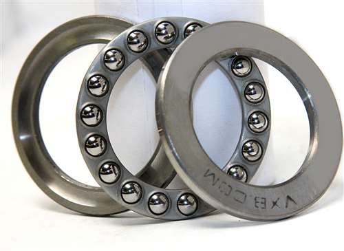 2pcs 51103 Thrust Ball Bearings 17x 30x 9mm Chrome Steel ABEC3 Single Row Roller 