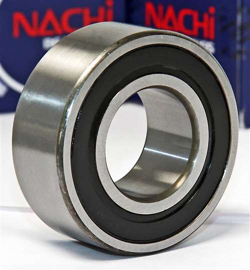 5204 2RS Double Row Sealed Angular Contact Bearing 20mm x 47mm x 20.6mm 