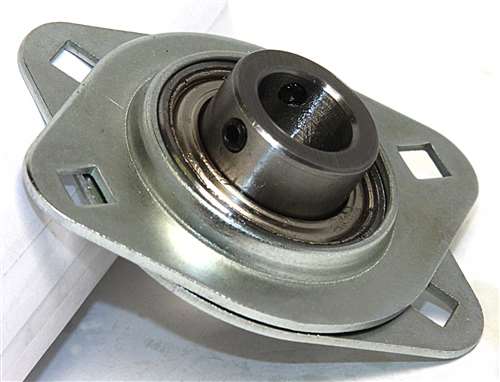 Sbpfl205 ovale 2 boulon pressé supports en acier avec logement insérer 25mm 